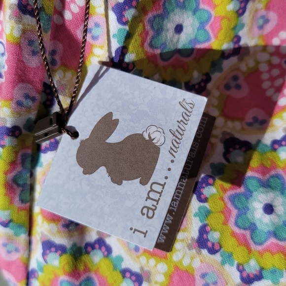 I Am Naturals Reversible Adjustable Wrap Dress - Size Medium 2-5 Years - Picture 4 of 9